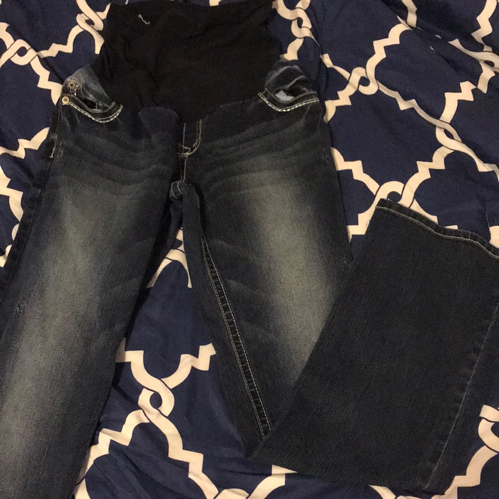 Maternity jeans.